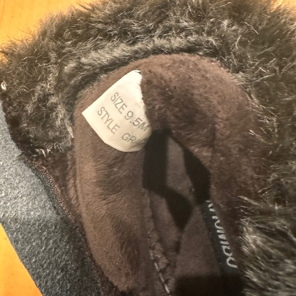 Khombu ankle fur lined boots 9.5 M - Picture 6 of 7
